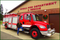 Fire Department in Fifield, Wisconsin