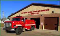 Fire Department in Fifield, Wisconsin